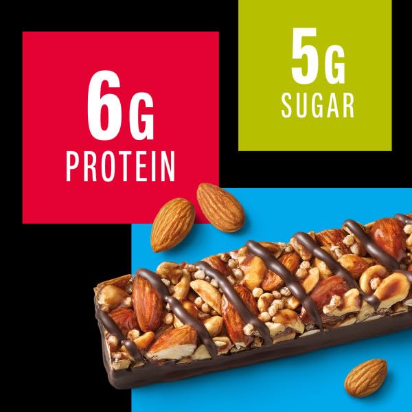 KIND bars on-the-go packaging, easy to carry for a quick, clean snack
