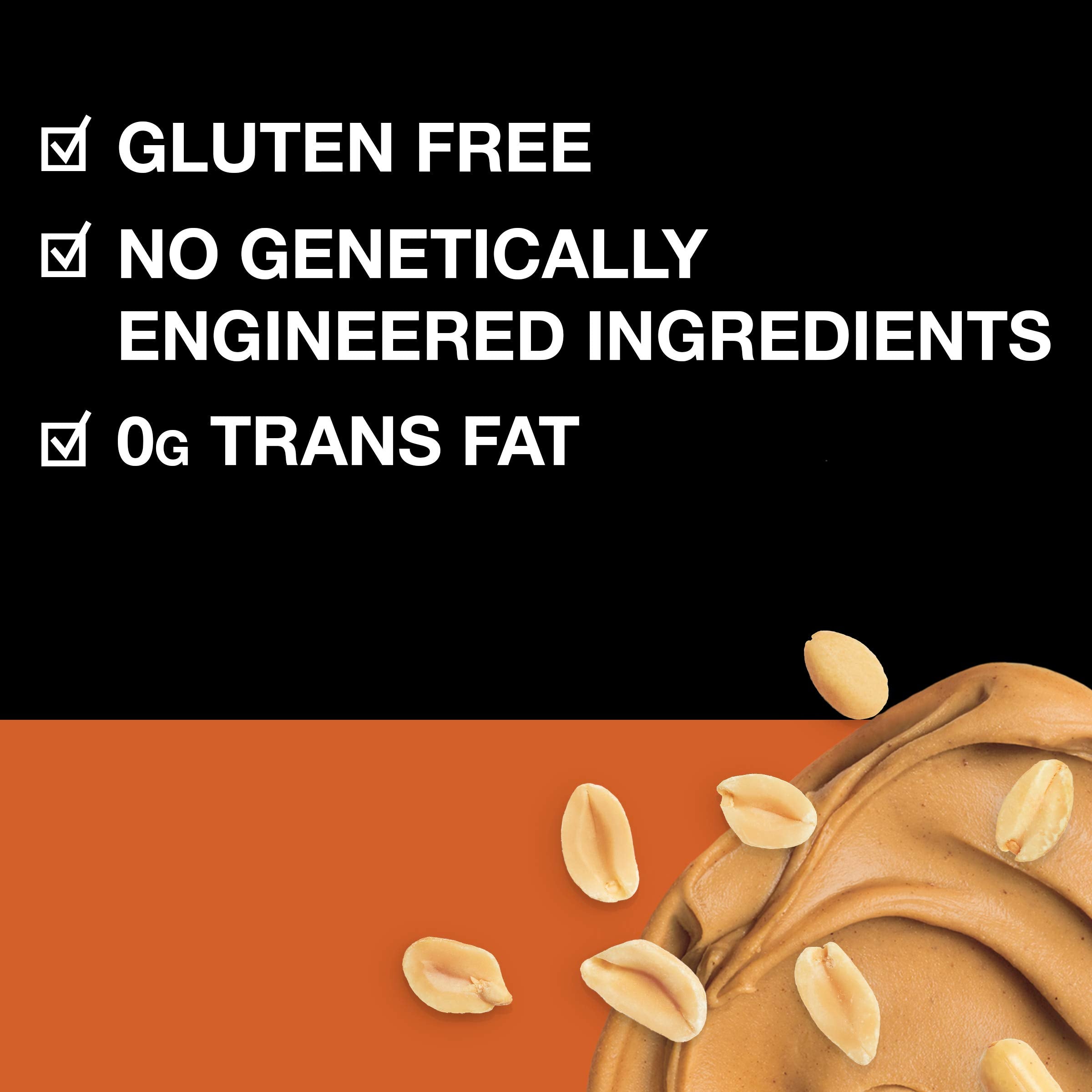 KIND PROTEIN Crunchy Peanut Butter bar gluten-free label