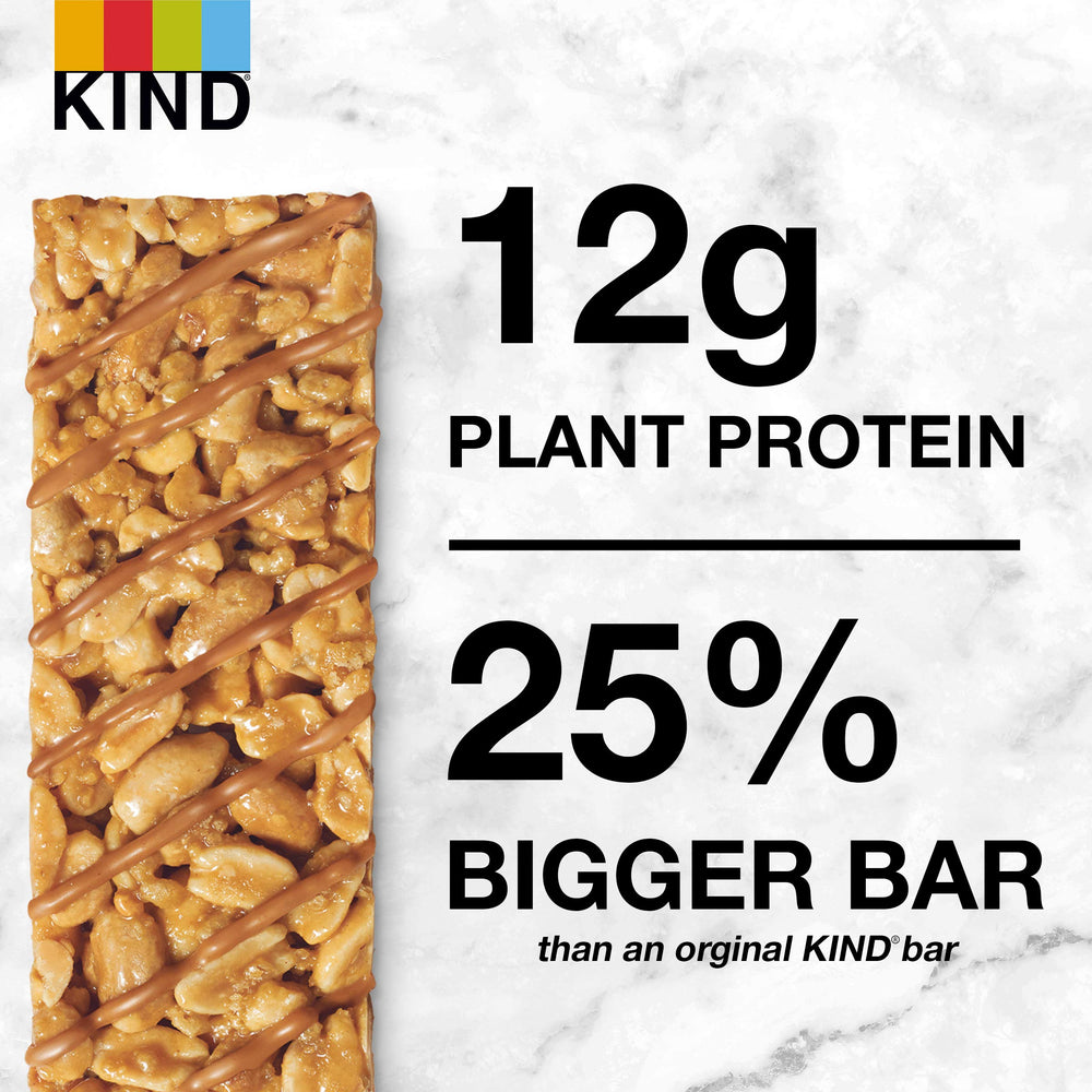 KIND PROTEIN Crunchy Peanut Butter bar ingredients feature whole nuts