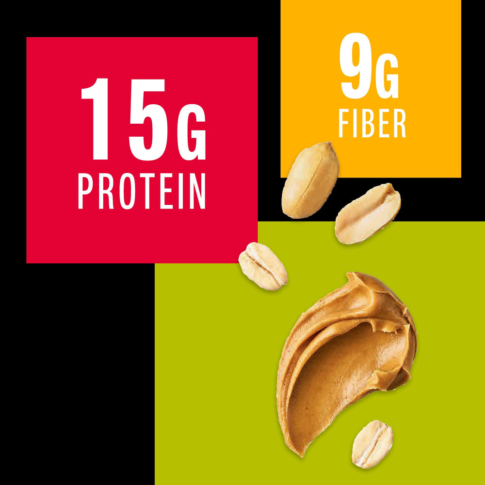 Nutrition panel for KIND Protein MAX Granola Peanut Butter flavor