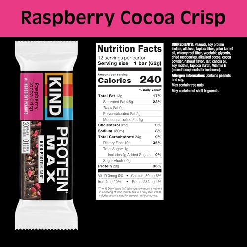 Kind Protein MAX variety pack combines gluten-free, high-protein bars with 0g added sugar