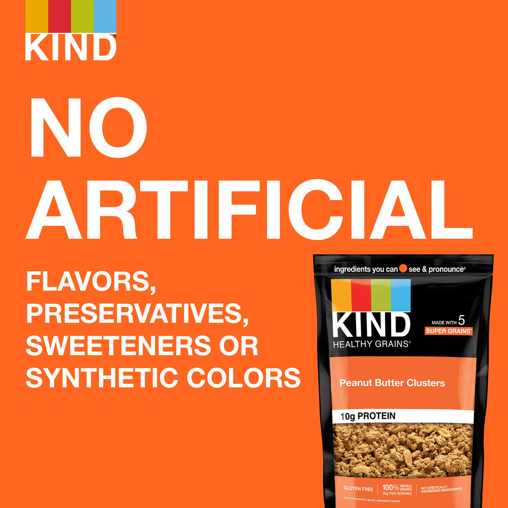 KIND resealable snack bags keep granola fresh for on-the-go snacking
