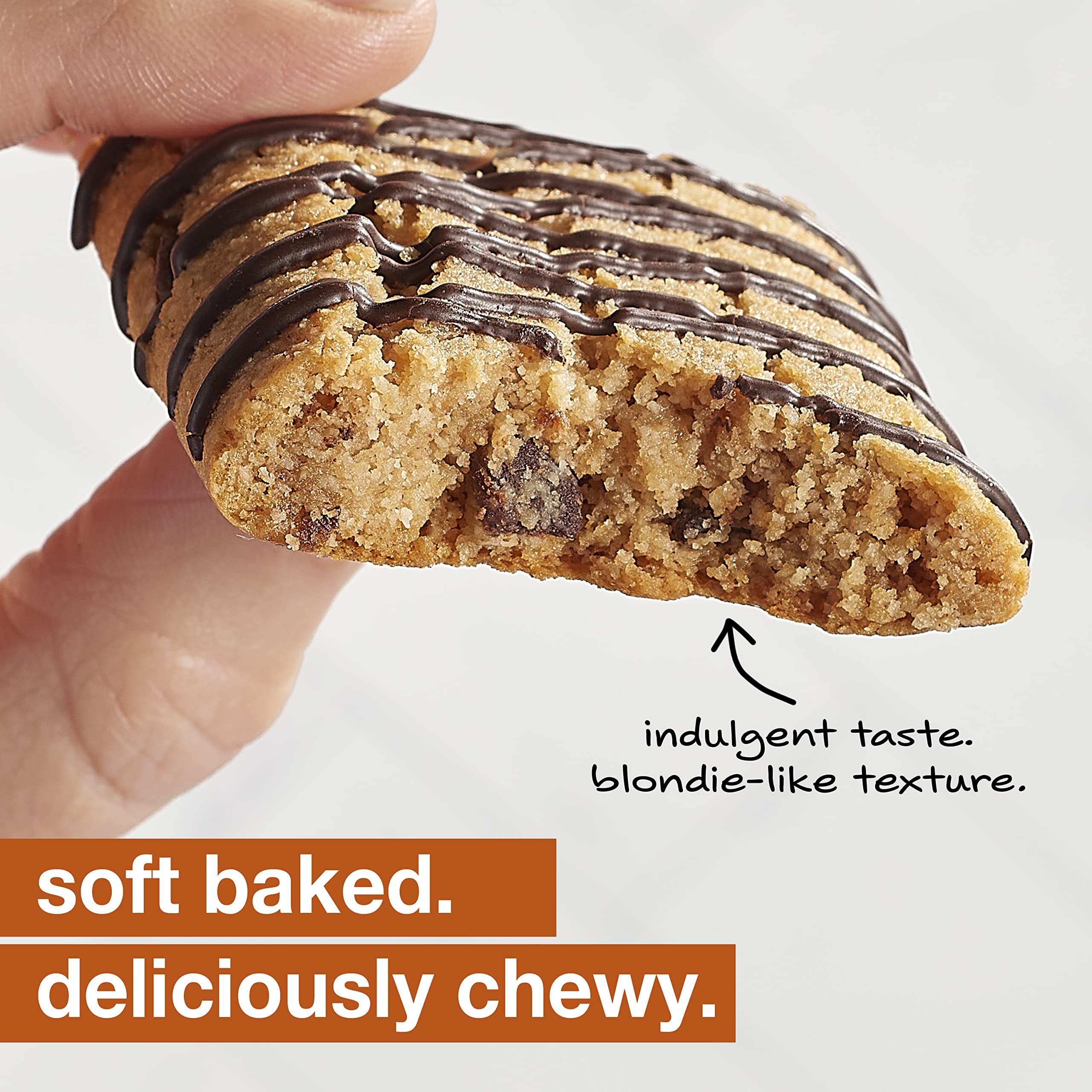 KIND Soft Baked Squares gluten-free label on packaging, dietary-friendly option.