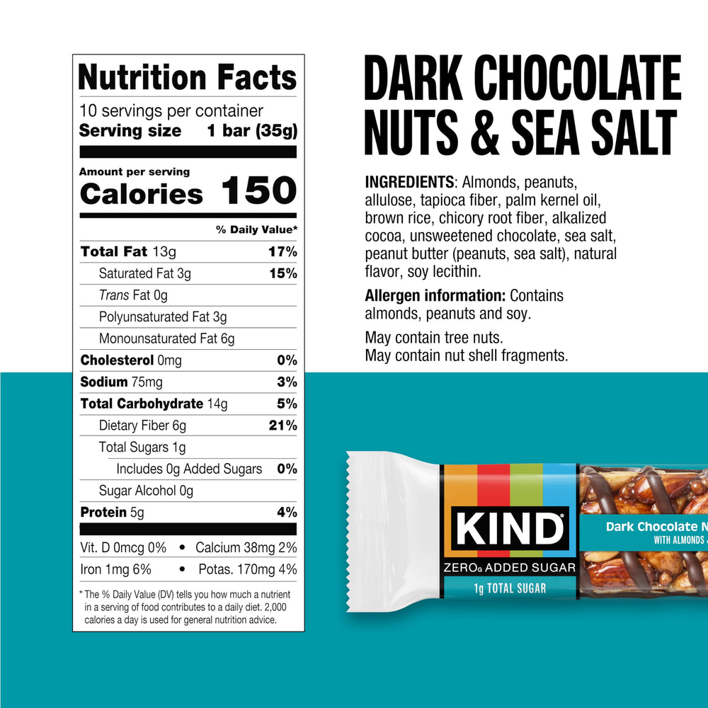 KIND Sweet and Salty Caramel Crisp bar, tasty protein option.