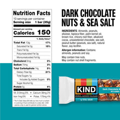 KIND Sweet and Salty Caramel Crisp bar, tasty protein option.