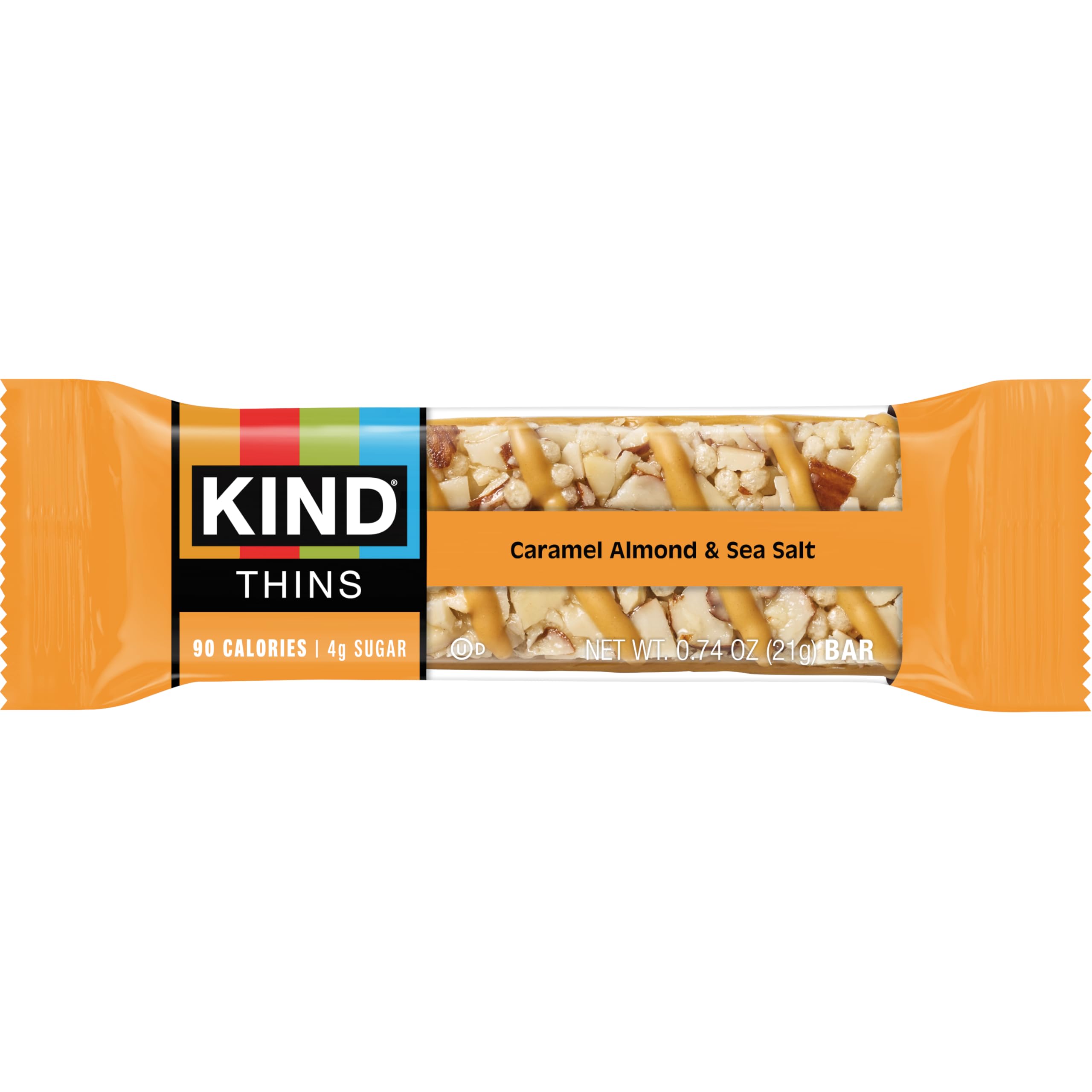 KIND Thins almonds close-up emphasizing almond-forward ingredients