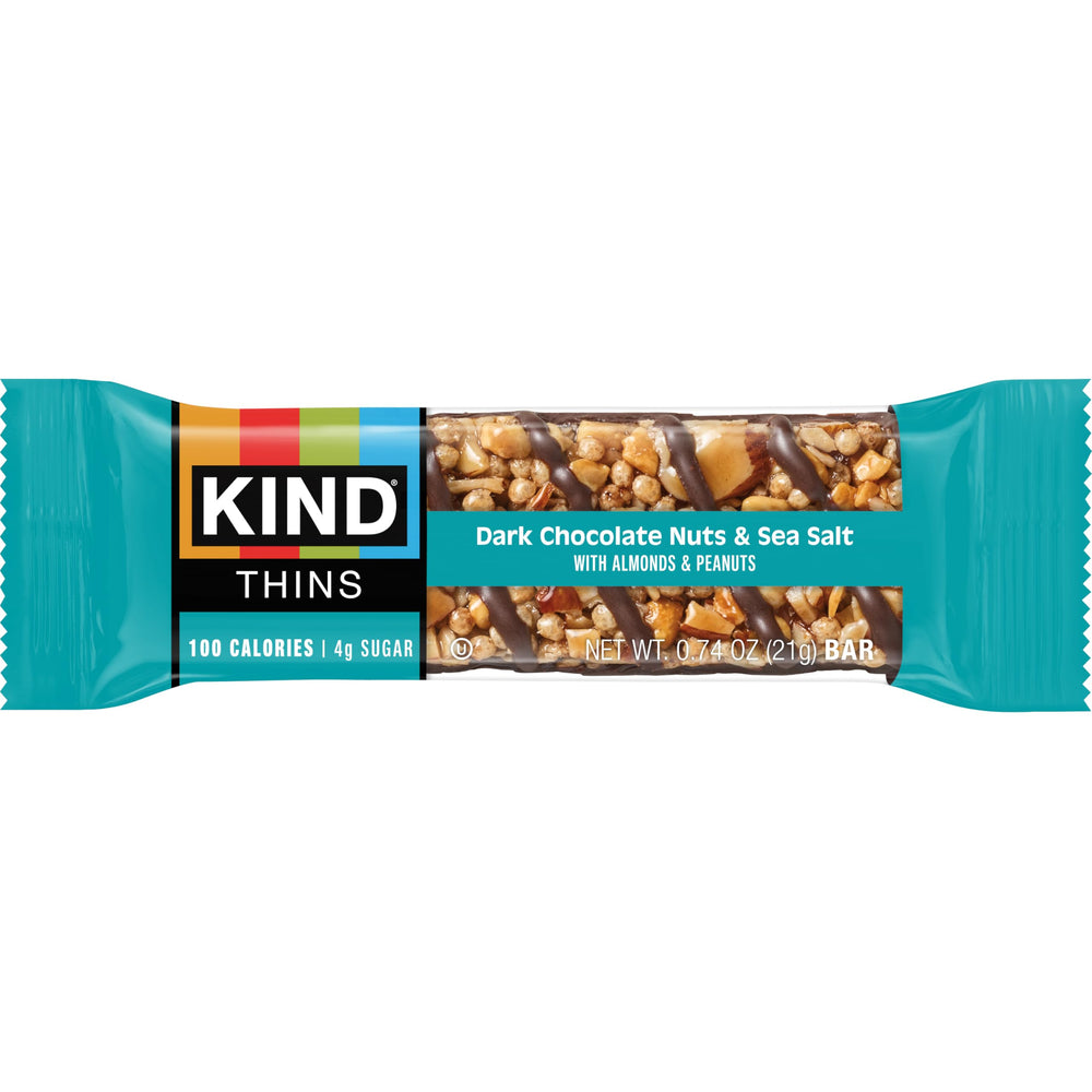 KIND THINS almond-first ingredient bars, premium nuts in every bite.