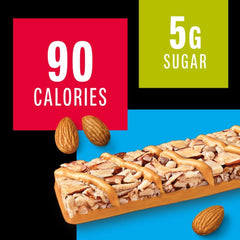 KIND THINS bar on-the-go shot emphasizes 90 calories per serving.
