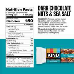 KIND ZERO Peanut Butter Dark Chocolate box, premium snack with 5g protein.