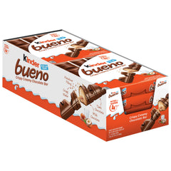Kinder Bueno 8-pack box front ideal for sharing at gatherings
