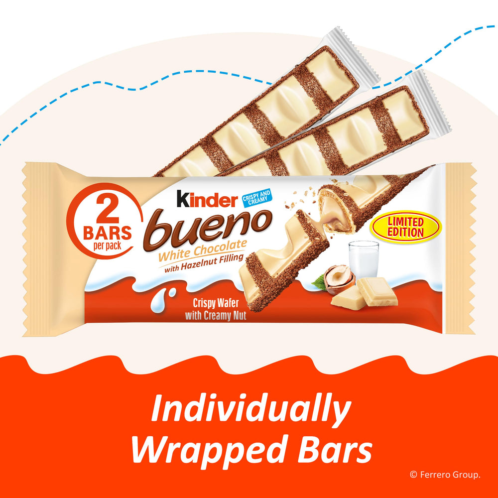Big game party centerpiece, easy to share with friends with Kinder Bueno.