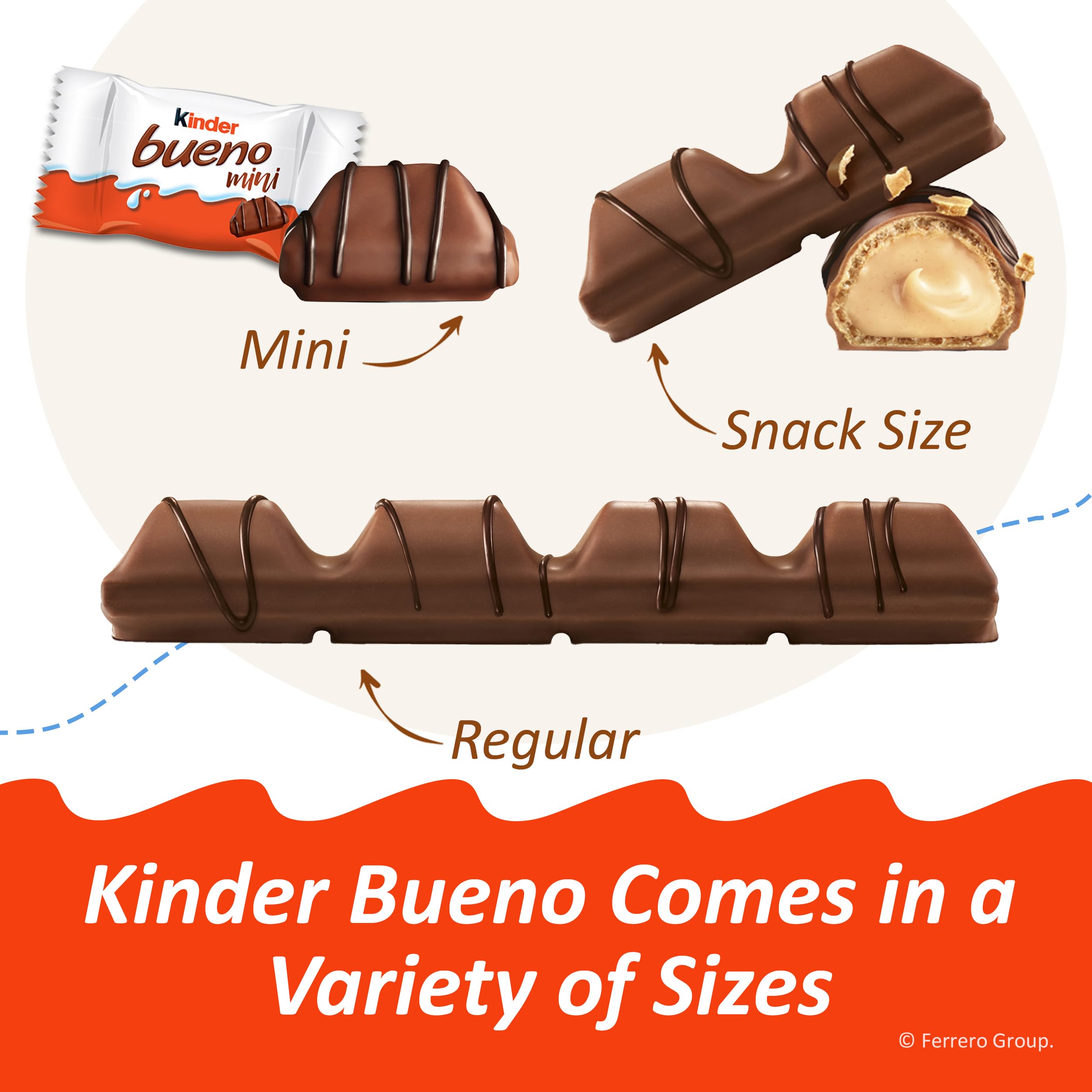 Gift-ready Kinder Bueno pack arrangement for celebrations