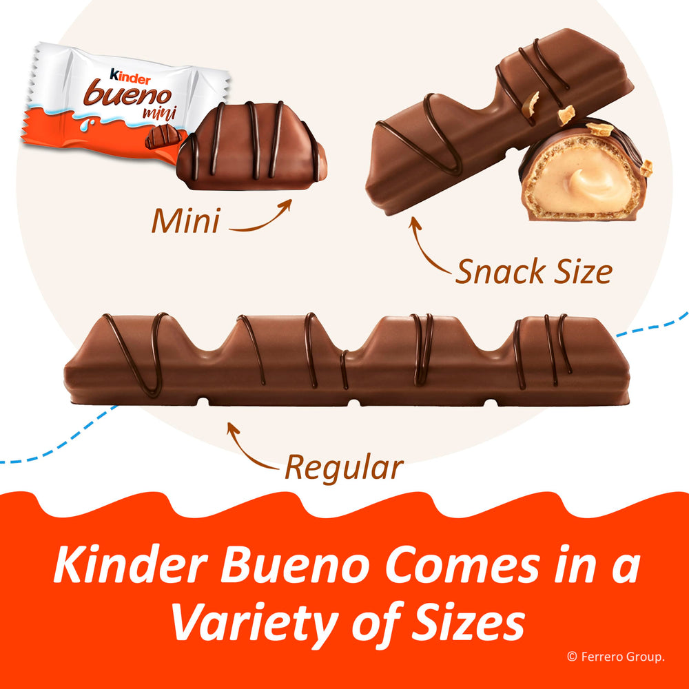 Kinder Bueno bulk candy for movie nights and gatherings.