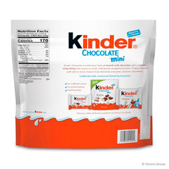 Kinder Chocolate Mini creamy-milky-filling closeup emphasizes smooth texture and indulgent taste.