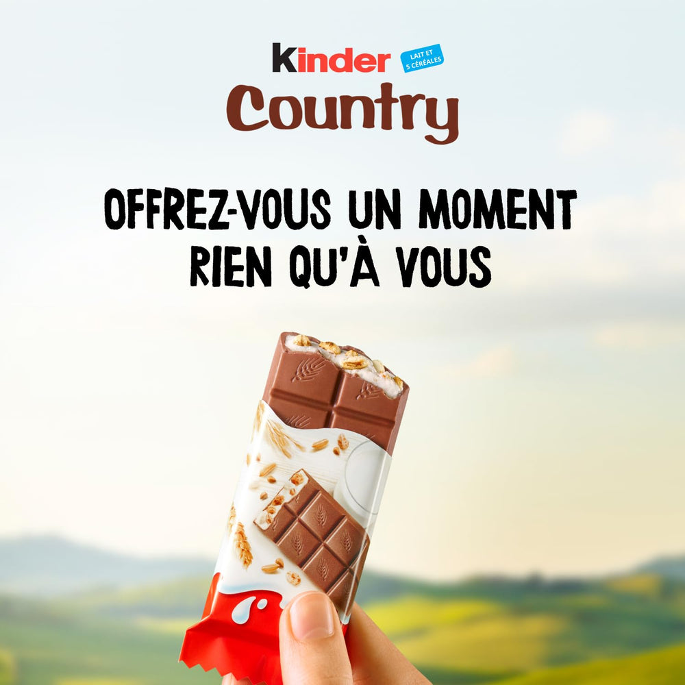 Kinder Joy included with Kinder Country for a delightful pairing