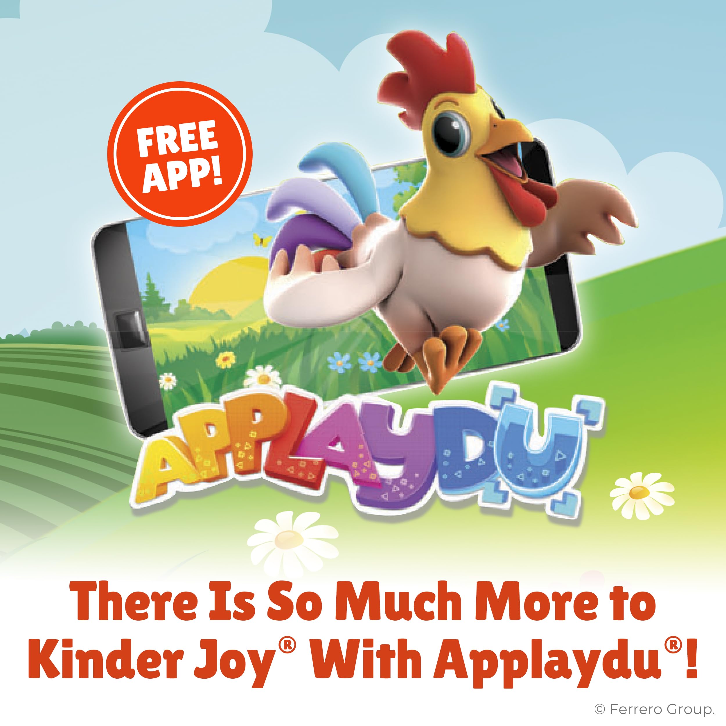 Kinder Joy ready for sharing, perfect as a basket stuffer.