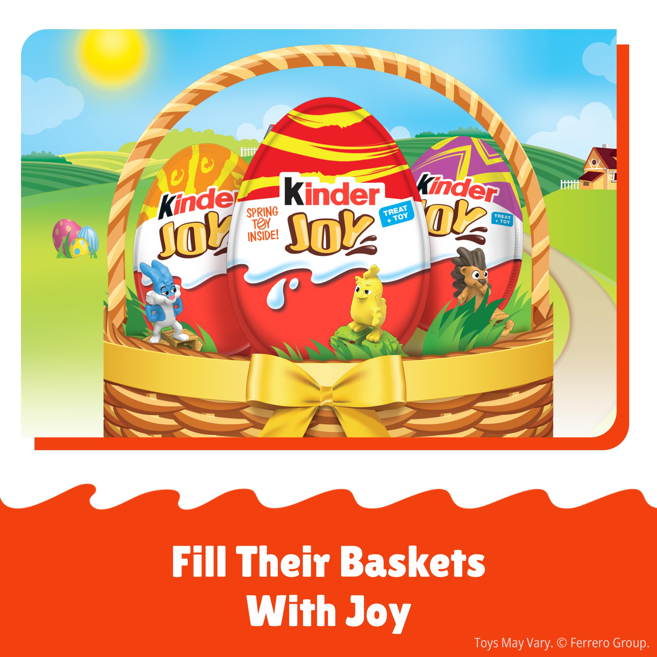 Kinder Joy texture-swirls closeup emphasizes smooth cream with crisp wafer layers.
