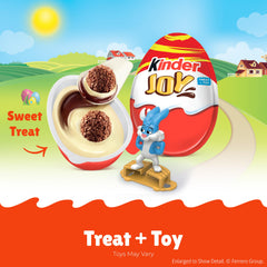 Kinder Joy toy inside surprise image encourages imaginative play.