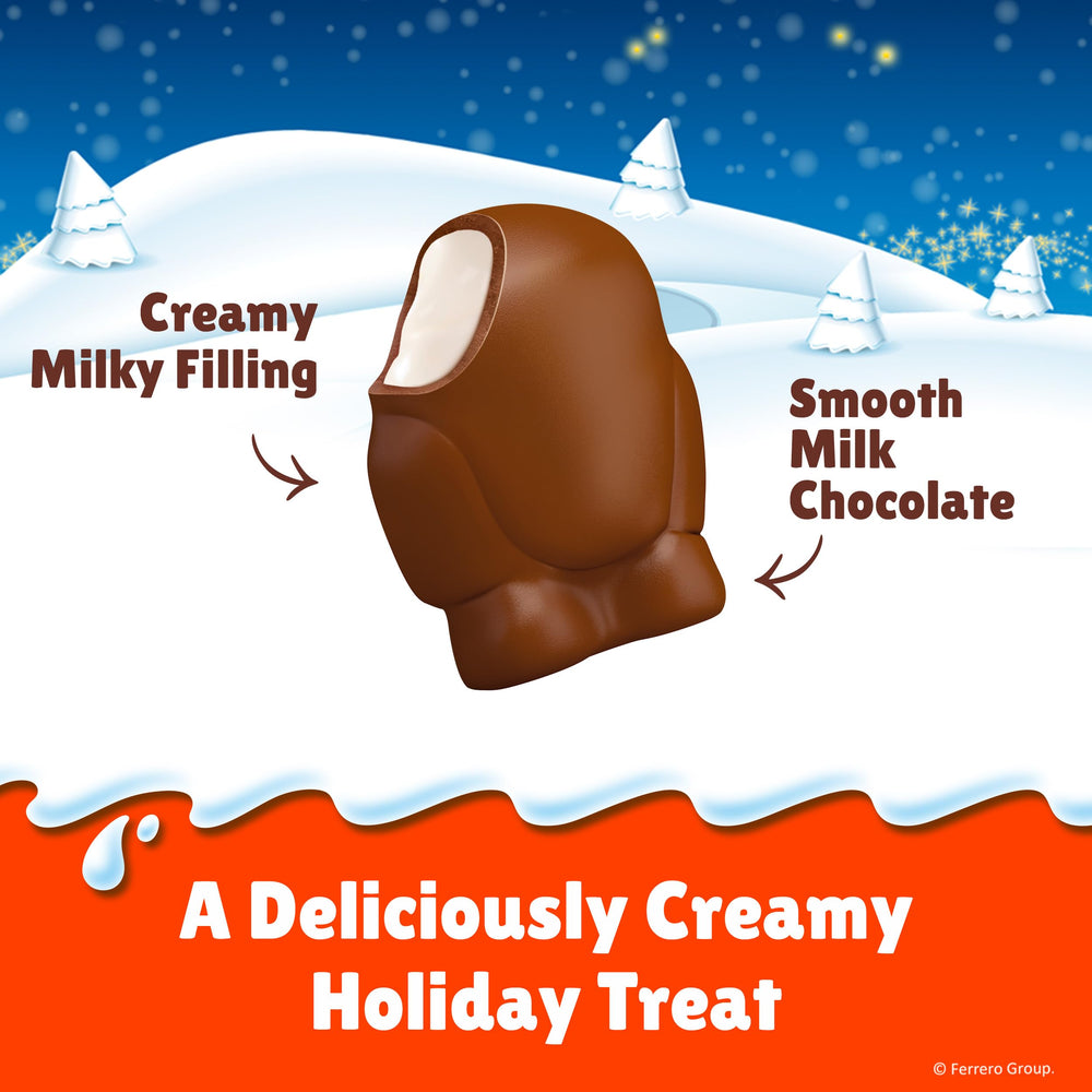 Kinder Snowmen bag of chocolates ready for sharing at parties and gatherings.