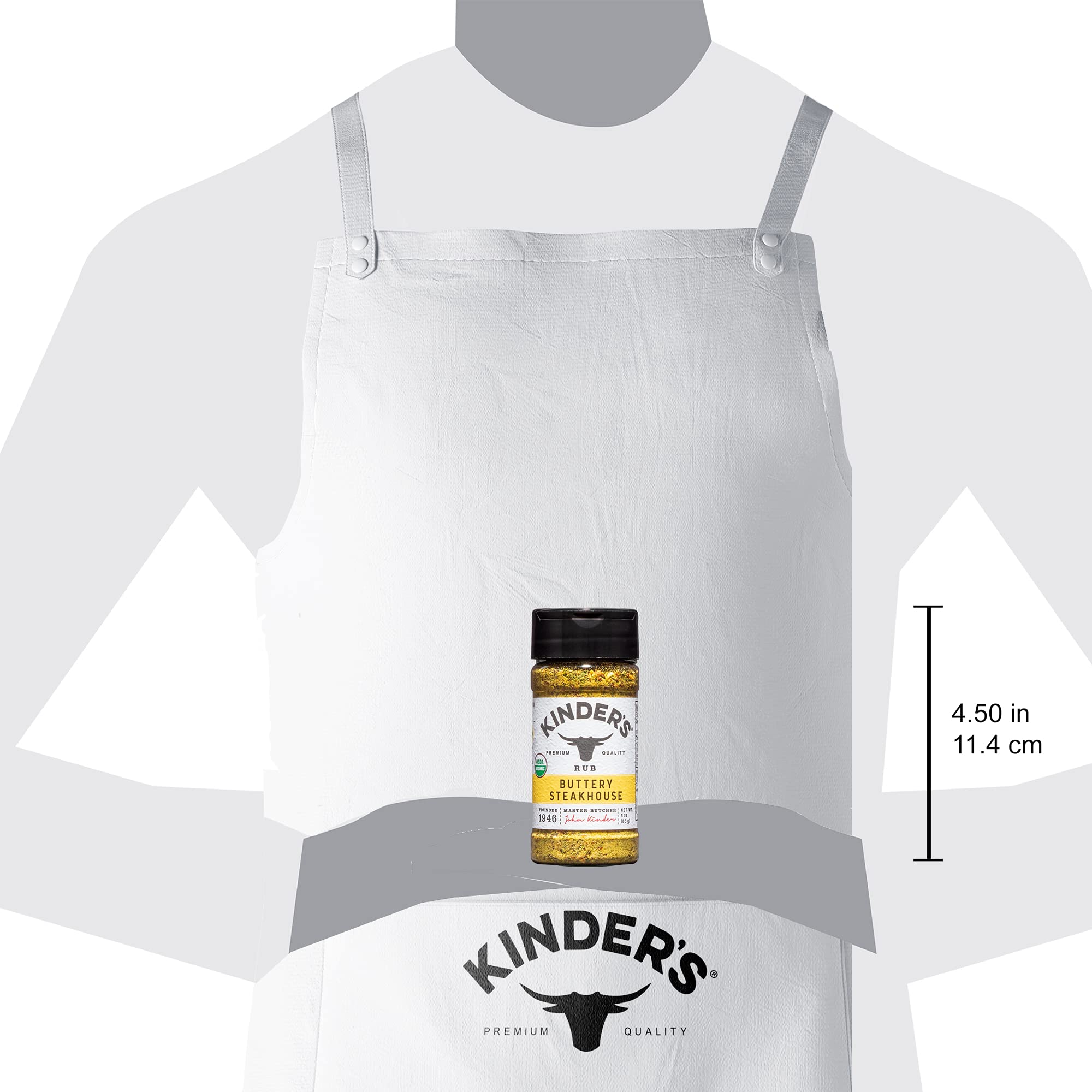 KINDER'S 1946 heritage brand emphasizes quality and authentic barbecue inspiration.