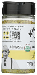KINDER'S Organic Buttery Steakhouse Seasoning ingredients close-up showing texture