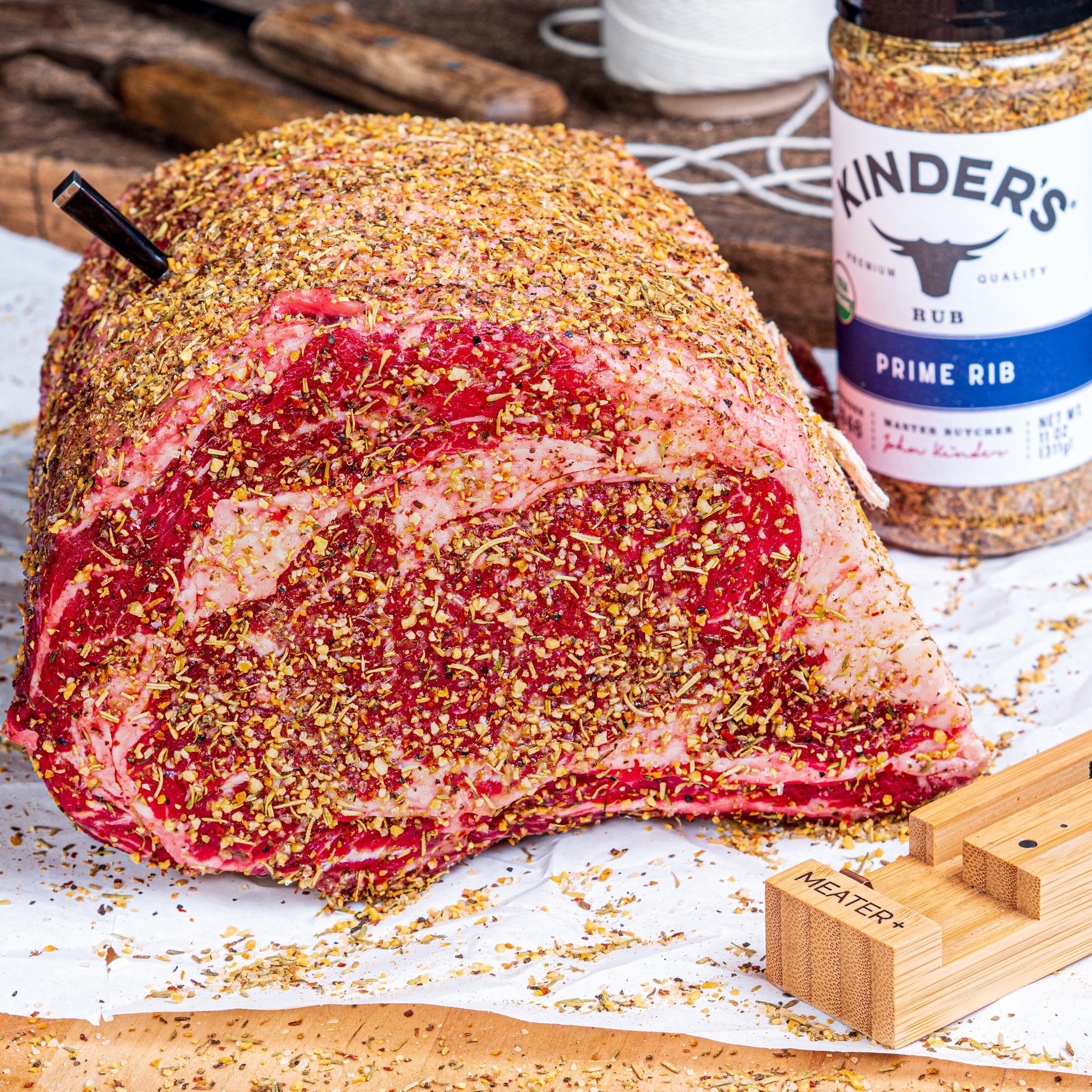 Rubbed on roast, Kinder's enhances juiciness and savory notes