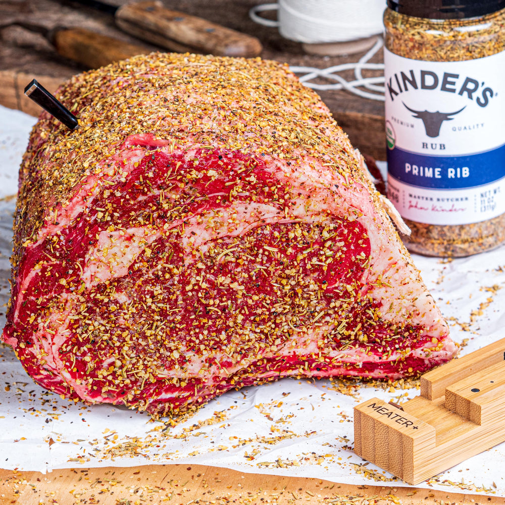 Rubbed on roast, Kinder's enhances juiciness and savory notes