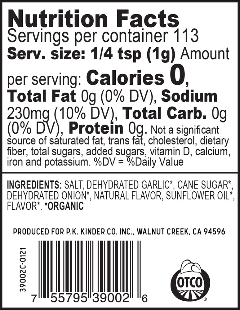 Kinder's Smoky Garlic & Sea Salt on burgers and fries boosts savory depth.