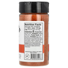 Kinder's Rub The BBQ Blend on grilled meat enhances flavor.