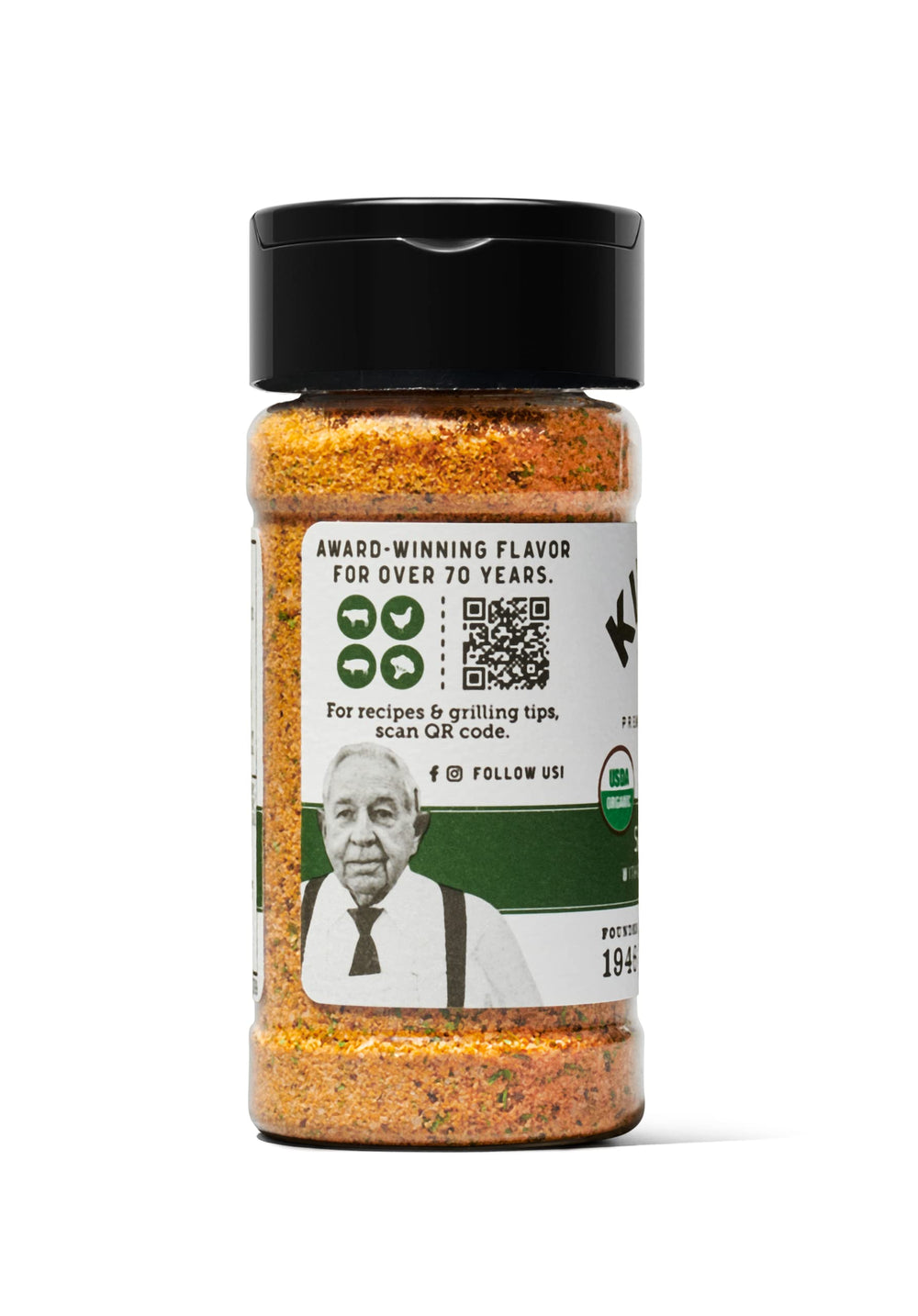 Kinder's Santa Maria Rub herbs garlic lemon highlights bright flavors on meals