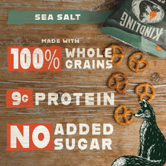 Kindling Protein Pretzels honey mustard pack delivers bold flavor with protein.