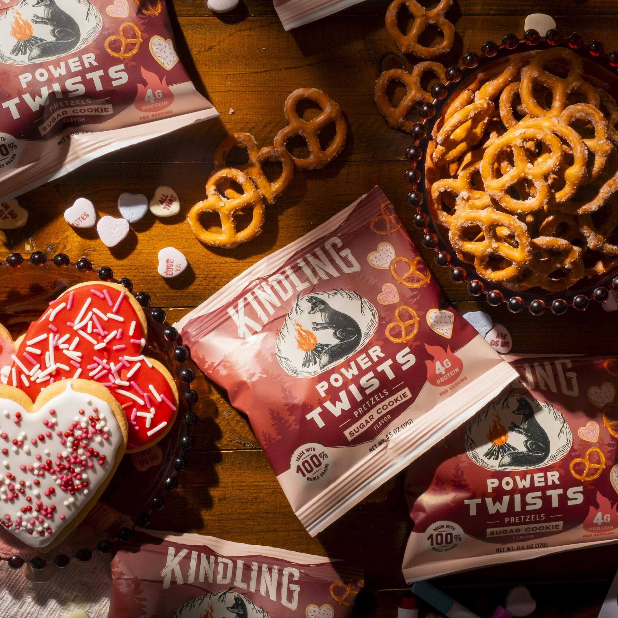 Kindling Valentine gift pack ready for handwritten notes