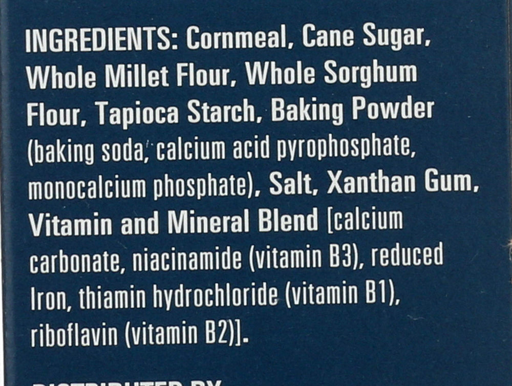 Close-up of dry ingredients from King Arthur mix