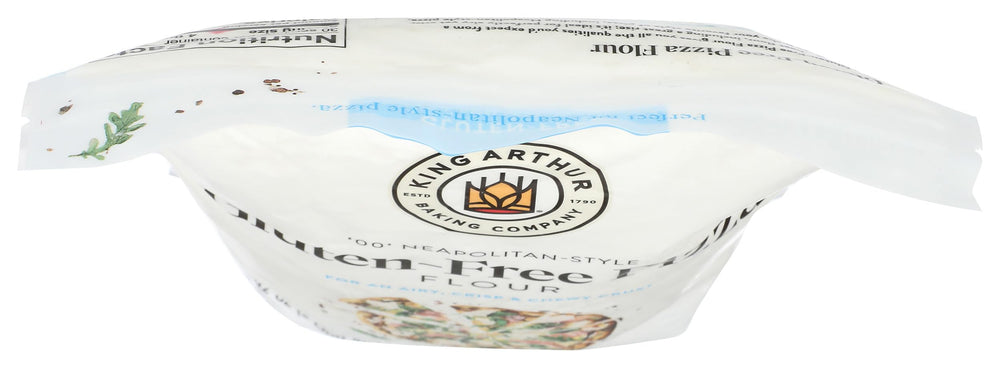 King Arthur dough rise image showing airy gluten free crust potential
