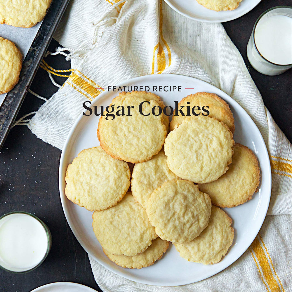 King Arthur flour ideal for cookies, cakes, and pies.