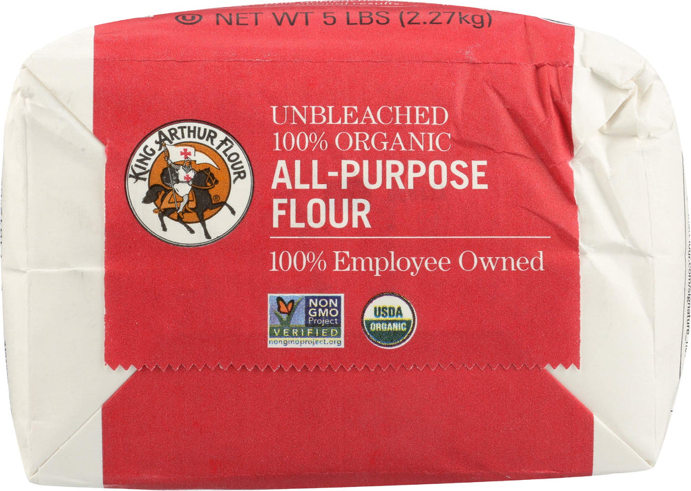 King Arthur flour on a kitchen shelf ready for daily baking
