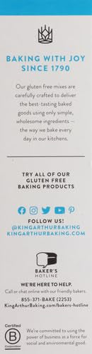 Baked cookies cooling on rack with King Arthur branding