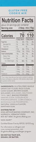 Kitchen counter ready to bake with King Arthur gluten-free mix