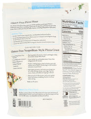 King Arthur gluten free pizza flour dough-mix image enabling quick, reliable GF pizza prep