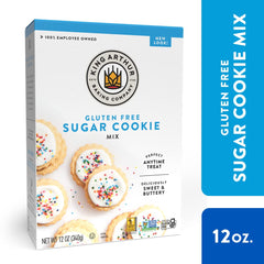 King Arthur Gluten-Free Sugar Cookie Mix dough scoop yields uniform cookies.