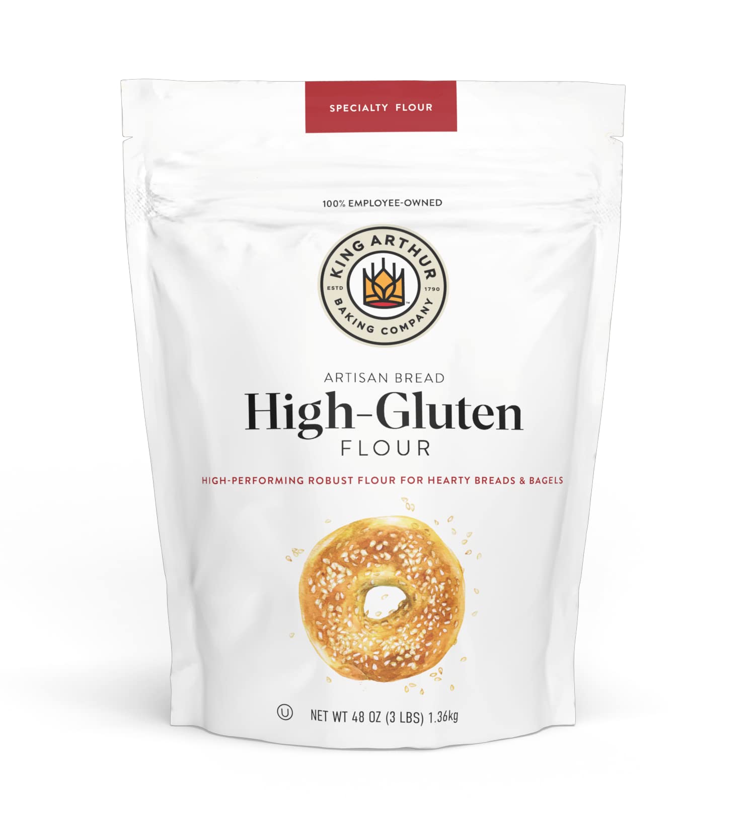 King Arthur high-gluten flour bulk bag for crusty bread