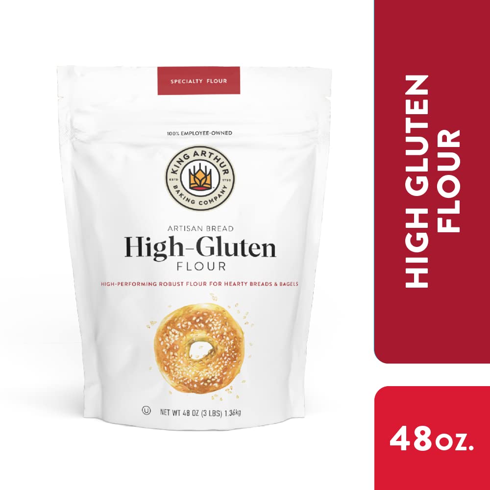 King Arthur high-gluten flour used for pretzels and bagels