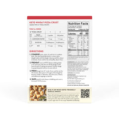 King Arthur Keto Pizza Crust Mix dough prep demonstrates easy mix-to-dough process for keto pizza.
