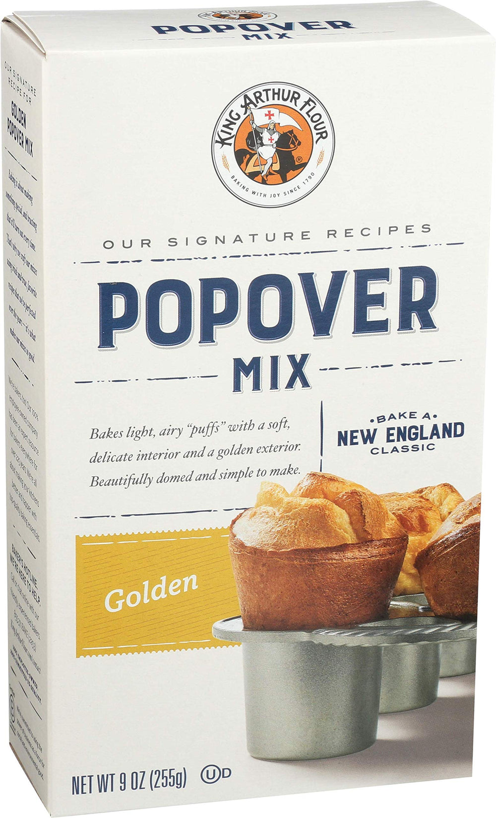 King Arthur Mix Popover 9oz package, premium dry mix for easy baking