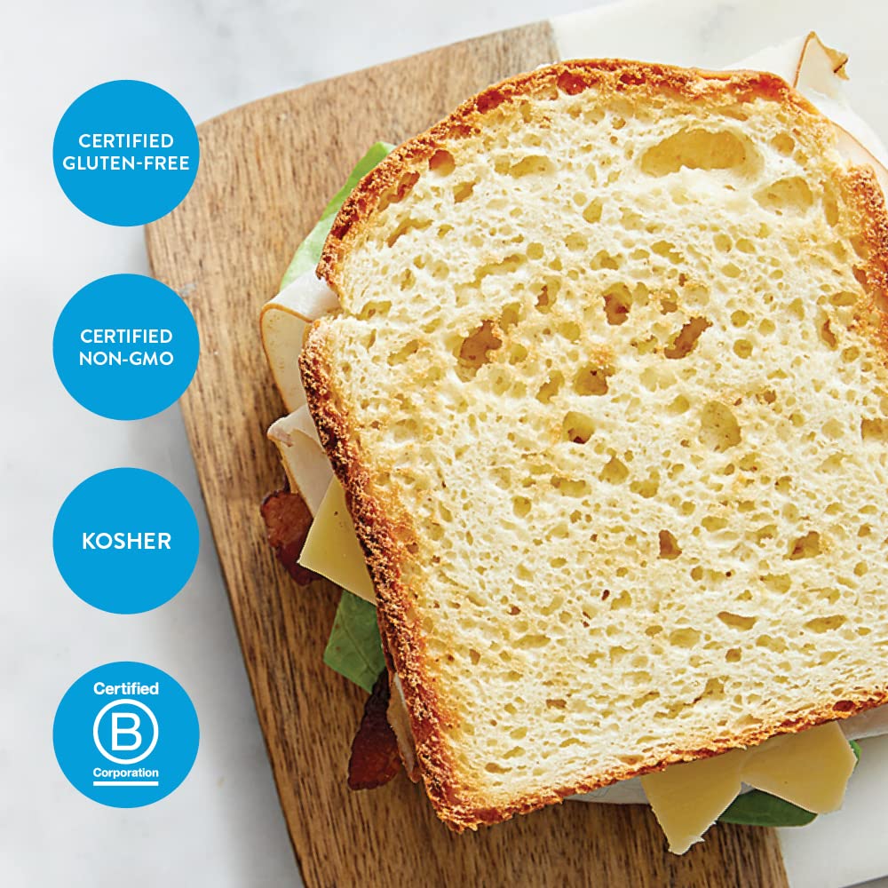 King Arthur flour with Non-GMO Project Verified seal visible.