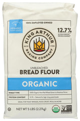 King Arthur Organic All-Purpose Flour bag ideal for versatile baking.