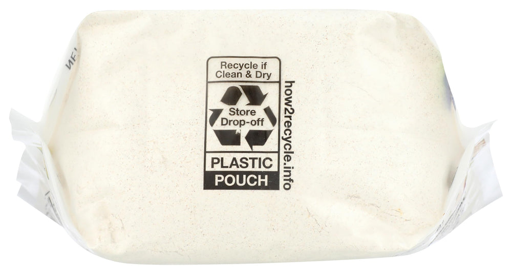 King Arthur Organic Medium Rye Flour stored in a canister to keep freshness.