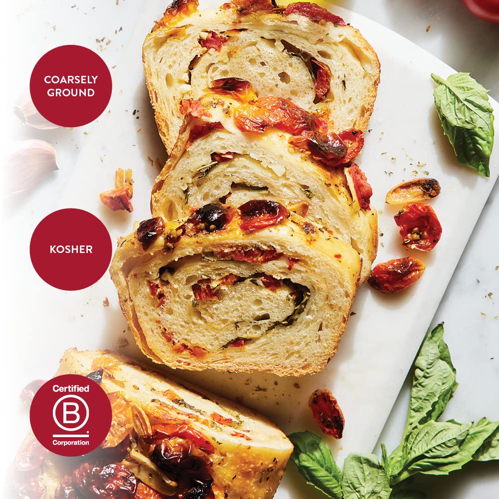King Arthur Kosher-certified semolina flour suitable for a variety of recipes.