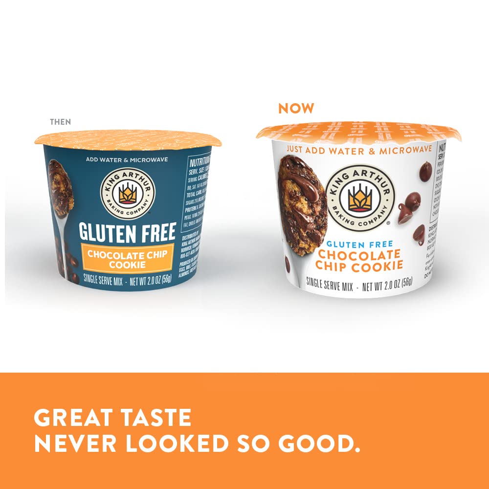 King Arthur single-serve cookie on-the-go pack for snacking.