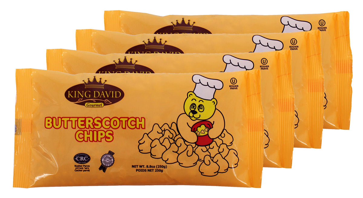 King David vegan butterscotch chips bag 1 – dairy-free sweetness for baking